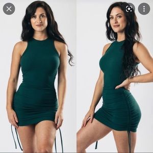 Alphalete monarch ribbed tank dress-Size large new-Sold out online